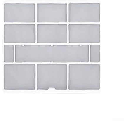 Niceminiwall Filtro protector de pantalla para aire acondicionado interior, malla general, para colgar, piezas de repuesto para sistema dividido (28,2 x 26,5 cm)