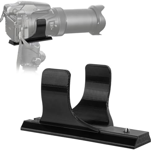 Compatible with Arca-Swiss Plate, Extended Base for Nikon P1000/P1100 | Camera Mount,Improves Balance, Reduces Lens Strain, and Enhances Stability During Handheld or Tripod Use