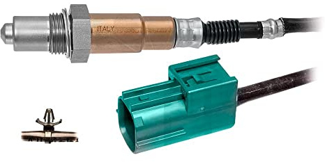 FACET 10.8303 Lambdasonde Oxygen O2 Sensor Beheizt Planarsonde Kompatibel mit NISSAN MICRA III K12 226A08U300 EPS 1.998.303 KW 498 303