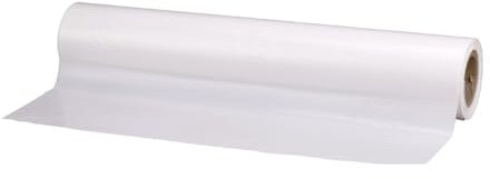 Tischtuch Party, Tischfolie, Tischtuchrolle, PE, Weiß, 70 My, 75 cm x 100 m, 1 Rolle(n)