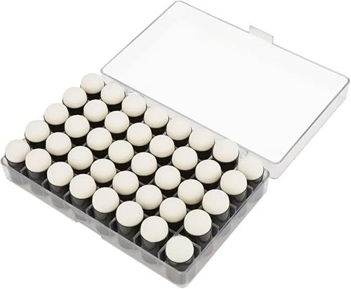 Juego de 40 herramientas de pintura para dedos con caja de almacenamiento para pintura, dibujo, tinta, manualidades, tiza