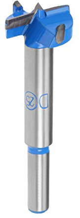 sourcing map Brocas Forstner para Madera, Diámetro 25mm, Madera Hole Saw Taladro para Herramientas de Madera, Acero al Tungsteno Titanium Recubierto, Corte Agujero en Carpintería, Azul y Gris