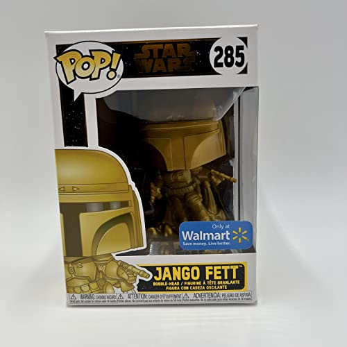 Funko – 43019 Pop! – Movies: Star Wars Gold Edition – Jango Fett – Vinyl Figur,ca. 9cm