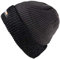 Viper Strickmütze, Long Beanie, Slouch, (grau dunkelgrau)