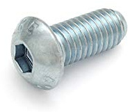 DIN 7380 Flachrundschraube mit Innensechskant 10.9 verzinkt VPE 10 Stück. M8x30