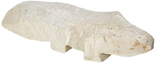 Honsell 79422 - Speckstein Rohling Krokodil, vorgefertigte Figur aus Speckstein, ca. 10 cm groß, zum Bearbeiten mit Raspel und Feile, ideal auch für Kinder