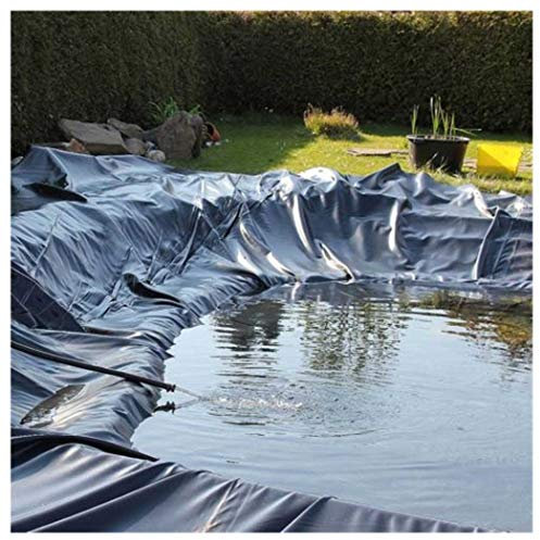 Teichfolien Liner HDPE Fischteich Liner Garten Teich landschaftsbau Pool Verstärkt Dicke Heavy Duty Wasserdichte Membran Liner Tuch 0,2mm Teichfolie Große Fischteichfolie ( Size : 8x8M(26.2x26.2ft) )