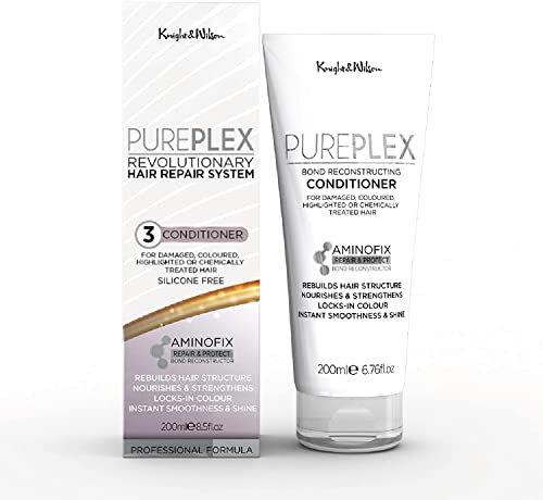 PurePlex Bond Reconstructing Conditioner 200ml - Professionelle Formel pflegt und baut - mit Aminofix zum Schutz und Wiederherstellung