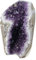 mookaitedecor Natürlichen Amethyst Drusensegment Rohstück Edelstein Amethyst Kristall Druse Naturstück Dekorative Steine(800-1100g)