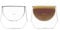 KRUVE IMAGINE Coffee Cups - Handcrafted Double-Wall Glass Cups (Set of 2, (50oz/150ml) - Perfect for Latte Art & Espresso - Durable Borosilicate Glass - Ideal for Coffee Mugs Lovers - Cortado