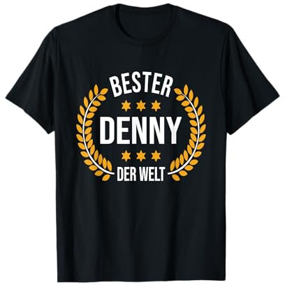 Denny Name Geschenk-Idee Geburtstag Lustiger Spruch T-Shirt