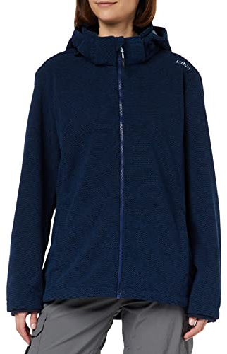 CMP - Woman Jacket Zip Hood, Woman, Blue Ink-B.Blue, 34
