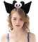 HODRME Gothic Kawaii Anime Stirnband - Halloween Weihnachten Festival Mottoparty Cosplay Kostüm Stirnbänder