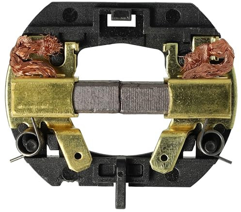 vhbw 2x spazzola carbone 45 x 35 x 11 mm compatibile con Dewalt DCH143, DCD980, DCH243, DCD985, DCF880, DCF885L2, DCH253, DCF830 trapano avvitatore
