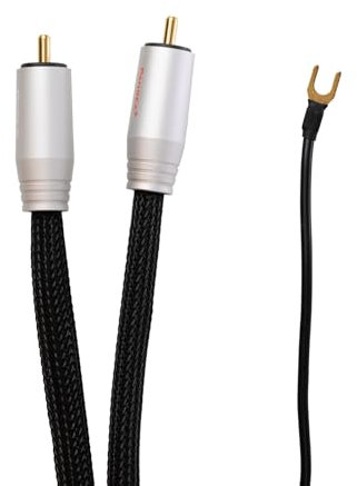 Pangea Audio Premier XL Phono-Plattenspieler-Kabel (RCA auf RCA 1,25 m)