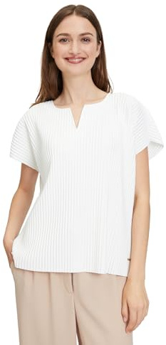 Betty & Co Damen Kurzarm-Shirt mit Plissee