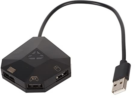 Adaptateur Clavier et Souris pour Nintendo Switch, Convertisseur de Clavier et Souris personnalisé Plug and Play, pour PS4, pour Xbox One, pour PS3, pour Xbox 360