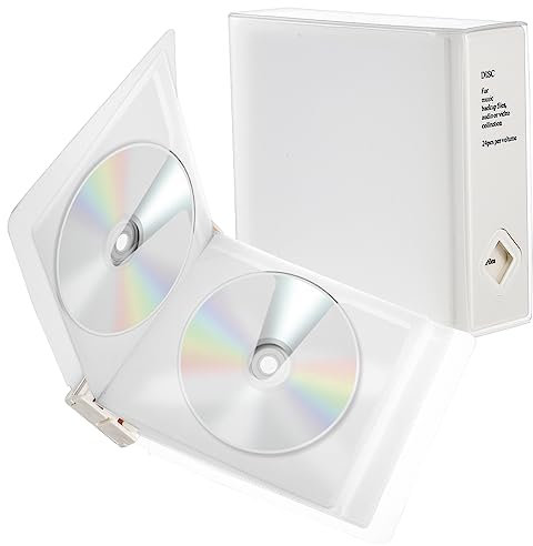 Alipis Aufbewahrungskiste Geldbörsenständer Disc-Speicher-Organizer DVD-Halter Auto Vitrine Bindemittel DVD-aufbewahrungsregal Die Autos-cd Reise-Aufbewahrungstasche Gewidmet Video PVC
