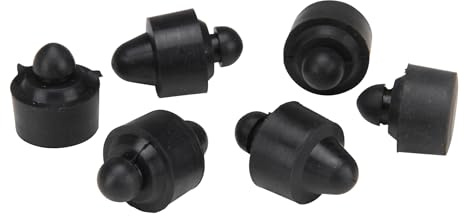 Citomerx 5x Gummistöpsel Sitzbank Gummi Puffer Stöpsel | Kompatibel mit Simson KR51 Schwalbe Star Habicht