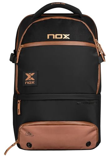 NOX Mochila Luxury Open Series Negro/marrón
