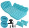 Auto Luftmatratzen für FIAT Tipo 500 500L 500X Ducato, Air Bed Hochwertige Materialien Inflatable Air Mattress Car Accessories,C Blue
