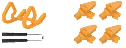 Drohne Gimbal Bumper für DJI Neo, Gimbal Bumper Guard Faltbares Fahrwerk, 3D gedruckt (Orange)