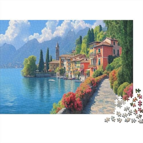 Comer See Puzzlespiel 1000 Teile Puzzles Für Erwachsene Lernspiel Herausforderung Spielzeug 1000 Teile Puzzles Für Erwachsene Kinder Erwachsenen Puzzlespiel Puzzel 1000pcs (75x50cm)