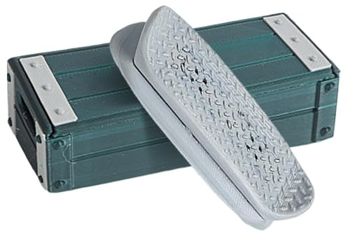 SVCEQZE Magnetisches Mini Fingerboard, 8x3.6cm 3D-Druck Magnetic Mini Fingerboard, Finger Board Stressabbau Mit Aufbewahrungsbox, Magnetic Skateboard Fidget, Magnetisches Mini-griffbrett Für