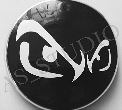 2x 90mm Emblem Folie Böser Blick