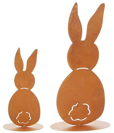 FRANK FLECHTWAREN Figur Häschen, im 2er Set
