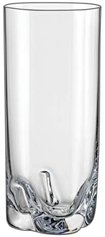 Bohemia Longdrinks Kristall Gläser, 6er Set, 6 x 300 ml, Model Barline Trio