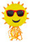 Folat - Sun Pinata-39 cm, 60936, Gelb