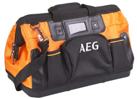 AEG - Sac ultra résistant, 8 poches intérieures, 6 boucles intérieures pour outils, 7 poches extérieures, base solide et imperméable, bretelle ajustable - BAGTT