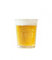 SET 6 BICCHIERI ICHNUSA Vetro DA BIRRA TRASPARENTI DA 20 CL