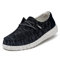 HEYDUDE Wendy Sox Damen - Slip on Flache Schuhe - Mokassin Stil, Navy, 37