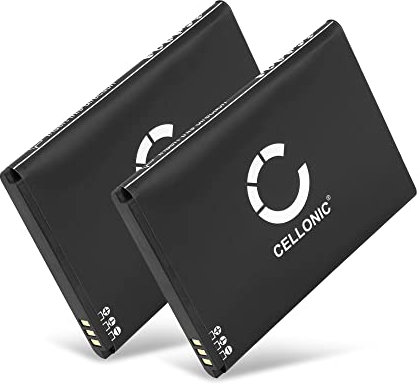 CELLONIC, Batteria per Router e Hotspot mobili Compatibile con TP-Link M7350, TBL-55A2550, TL-TR961 (3.8V, 1900mAh) 2 Pezzi