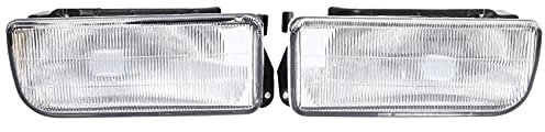 Jufjsfy Front Stoß Stange Scheinwerfer Objektiv Lampe Für E36 1992 1993 1994 1995-1998 H1 Ohne Lampe