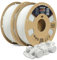 OVERTURE High Speed PLA Filament 1.75mm, Rapid Turbo PLA Filament 2kg Spool (4.4lbs), Up to 600 mm/s, Dimensional Accuracy +/-0.02mm, Fit Most FDM Printer (Turbo Plaster White*2)