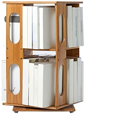 XAoSCd Estantería Estantería Librería Creativa Giratoria Simple Pequeña Estantería Simple Moderna De Escritorio Estantería Multicapa Estantería Pequeña Estantería Estantes De Alma,