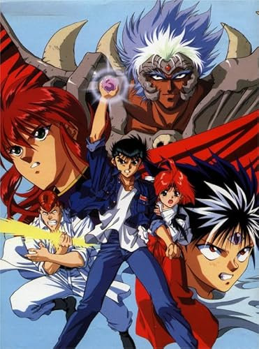 DMQBT Puzzles 1000 Teilen Hakusho Japanese Animes Poster Puzzles Lernspielzeug Für Erwachsene Und Familien Jz564Tw