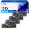 LxTek 131X 131A Toner Kompatible für HP CF210X CF211X CF212X CF213X Toner für HP Laserjet 200 Color MFP M276nw Toner für HP M276n M251n M251nw M276 M251 Drucker (4er-Pack,Schwarz Cyan Gelb Magenta)