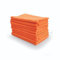 Microfibre Cleaning Cloth, Pack of 10, Large Size: 40x40cm | Soft Premium Heavy Weight Washable Cloth Duster for Kitchen, Home, Bathrooms, Surfaces, Mirrors, Car, Motorbike - Care by Mail (Orange)