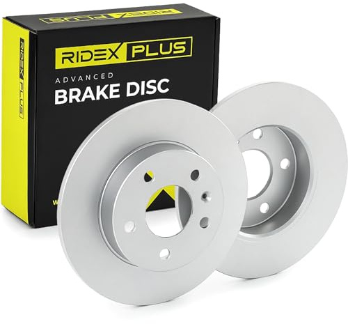 RIDEX PLUS 82B0002P 2x Bremsscheiben Hinten Ø264mm voll Kompatibel mit OPEL ZAFIRA B A05 569109 90575113 9117772