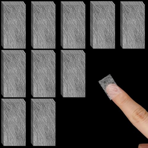 Fiberglass Nail Wrap, 100Pcs Silk Extension Wraps for Broken Nail Repair, Nails Repair Natural Silk Paper Towels Fiber Wraps for DIY Nails Reinforcement & Split Fix Kit for Home or Salon Use