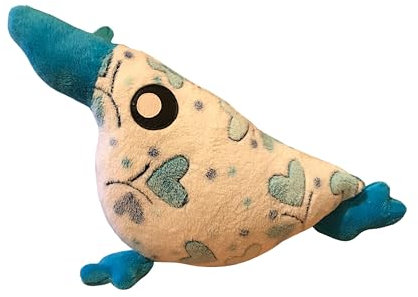 blauer Vogel Lars - Geburts- oder Taufgeschenk für Jungen