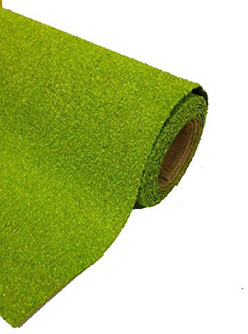 Melody Jane Dolls House Light Green Grass Lawn Garden Landscape Mat Large