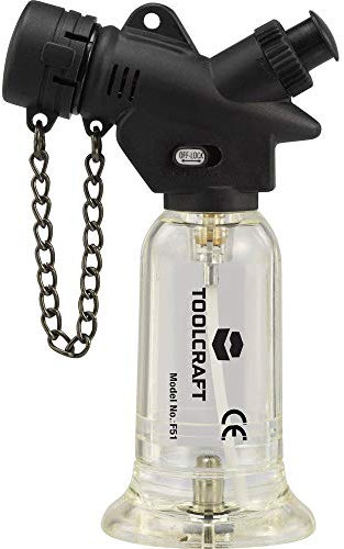 TOOLCRAFT 1553648 Chalumeau 1300 °C 70 min avec allumeur piézo 1 pc(s)