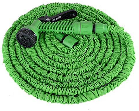 ILPjswu Triple Teleskop Garten Teleskop Wasser Rohr Car Wash Schlauch Flexibler Schlauch Garten-Dusche Nachahmung Latex Schlauch 25 Ft 50 FT 75 FT 100 FT 125 FT 150 FT
