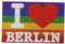 Kühlschrank-Magnet I LOVE Berlin | Pride-LGBT-Flagge | Starker Halt | Foto-Magnet 8 x 5,5 cm | typisches Souvenir