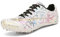 FJJLOVE Männer Damen Track & Field Schuhe, Spikes Laufende Turnschuhe Leichte Springschuhe Für Jugendliche, Jungen Und Mädchen,Weiß,38 EU